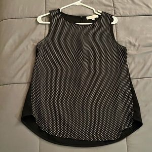 LOFT polka dot top
